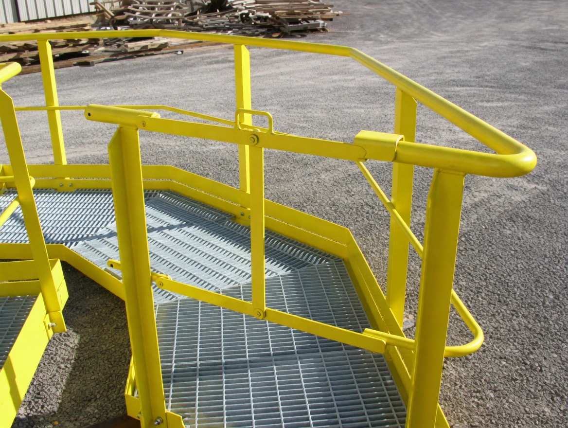 Industrial access ladders